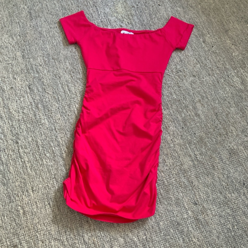 Sabo Skirt vibrant Hot Pink  Dress
